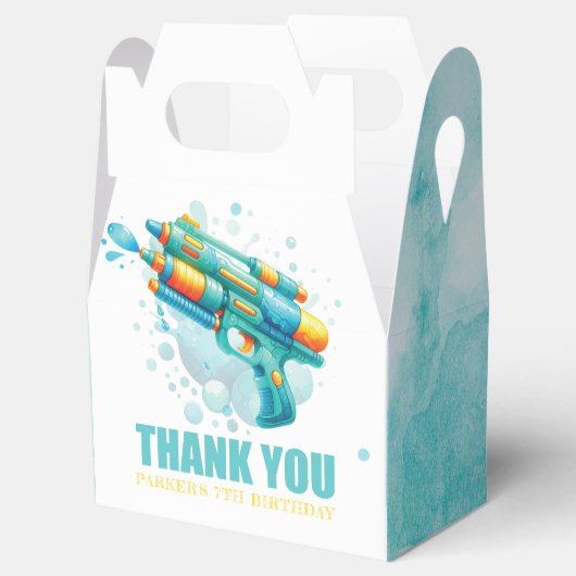 カスタムウォーターガンサマー誕生日 フェイバーボックス (オープン)