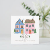 カスタムウォームホリデーウィズコージーウィンタービレッジ シーズンカード (スタンド正面)
