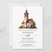 カスタムウォー結婚ターカラーズポートレート結婚ズ 招待状 (正面)