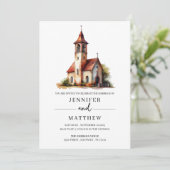 カスタムウォー結婚ターカラーズポートレート結婚ズ 招待状 (スタンド正面)