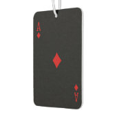 カスタムエアフレッシュナー – ダイヤモンドのエース カーエアーフレッシュナー (左)