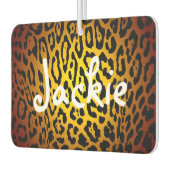 カスタムエアフレッシュナー – レオパード金ゴールド カーエアーフレッシュナー (左)