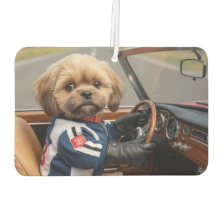 カスタムエアーフレッシュナー おもしろい犬好きギフト カーエアーフレッシュナー