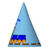 カスタムエイジ&ネームボーイズハッピーバースデー パーティーハット (右)