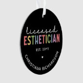 カスタムエステティシャン美容師  オーナメント (正面)