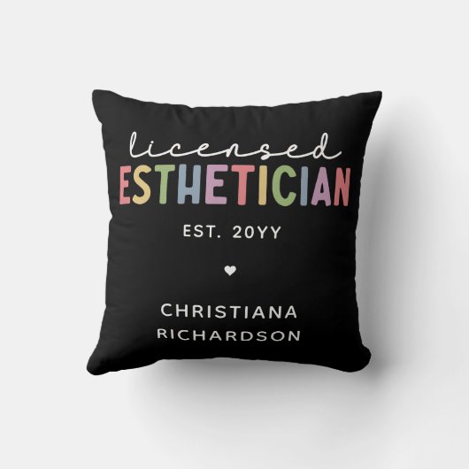 カスタムエステティシャン美容師 クッション (裏面)