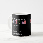 カスタムエステティシャン美容師 コーヒーマグカップ (正面左)