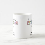 カスタムエステティシャン美容師 コーヒーマグカップ (中央)