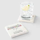 カスタムエステティシャン美容師 ストーンコースター (横)