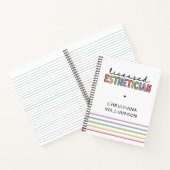 カスタムエステティシャン美容師 ノートブック (内部)