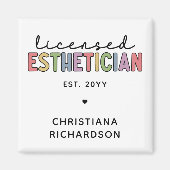 カスタムエステティシャン美容師 マグネット (正面)