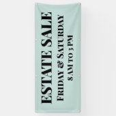 カスタムエステートセール 横断幕 (縦)