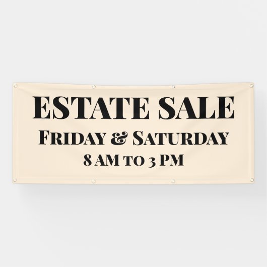 カスタムエステートセール 横断幕 (横)