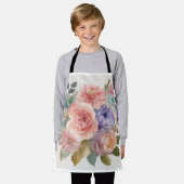 カスタムエプロン – キッパーソナライズされたチンファッション エプロン (着用した状態)