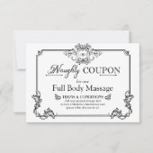 カスタムエレガントおもしろいいけな「クーポン」 (正面)