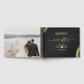 カスタムエレガントウェディングゲストブック ゲストブック (全面)