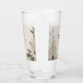 カスタムエレガントウェディング招待状 タンブラーグラス (左)