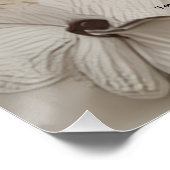 カスタムエレガントウェディング招待状 ポスター (コーナー)