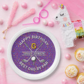 カスタムエレガントゴルフパーティーデザイン ペーパープレート (パーティー)