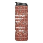カスタムエレガントタイル模様イラン人の贈り物 タンブラー (回転右)