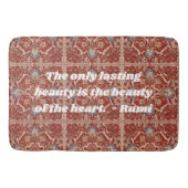 カスタムエレガントタイル模様イラン人の贈り物 バスマット (正面)