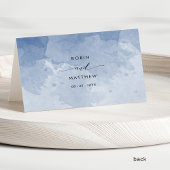 カスタムエレガントダスティブルーウォーター座席表 テーブルナンバー