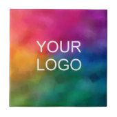 カスタムエレガントテンプレートここに独自のロゴをアップロード タイル (正面)