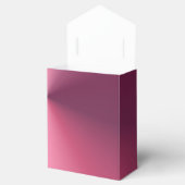 カスタムエレガントピンクパープルモダンテンプレート フェイバーボックス (オープン)