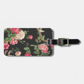 カスタムエレガントピンクローズラゲージタグ ラゲッジタグ (正面横)