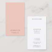 カスタムエレガントミニマモダンシンプル 名刺 (正面/裏面)