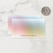 カスタムエレガントモダンカラフルテンプレートシンプル ノートカード (正面/裏面インサイチュ)