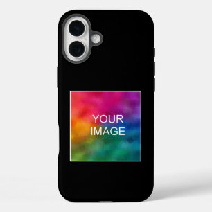 カスタムエレガントモダンシンプルテンプレート iPhone 16 PLUSケース