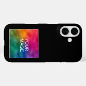 カスタムエレガントモダンシンプルテンプレート Case-Mate iPhoneケース (裏面 (横))