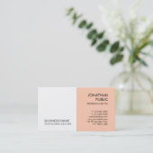 カスタムエレガントモダン企業のテンプレート 名刺 (スタンド正面)