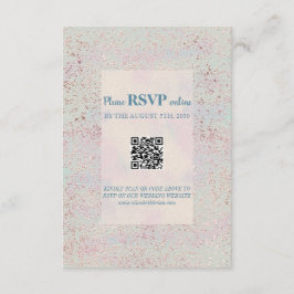 カスタムエレガントモダン結婚エンクロージャカード エンクロージャーカード