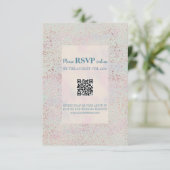 カスタムエレガントモダン結婚エンクロージャカード エンクロージャーカード (スタンド正面)