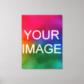 カスタムエレガントモダン高品質軸 キャンバスプリント (正面)