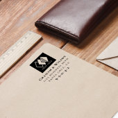 カスタムエレガントロフォーマルゴ差出人住所 セルフインキングスタンプ