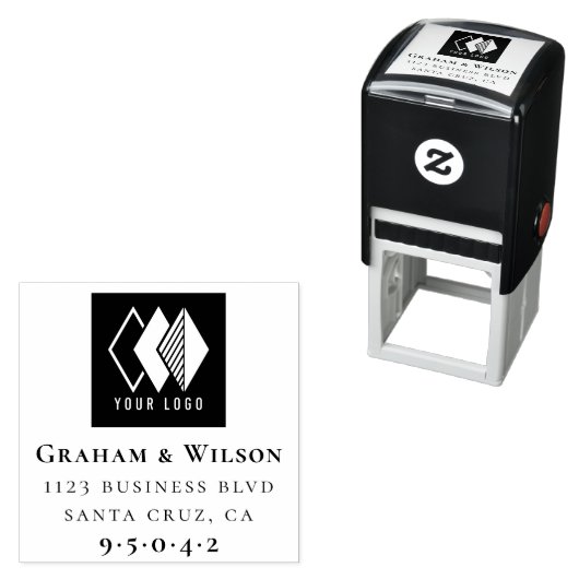カスタムエレガントロフォーマルゴ差出人住所 セルフインキングスタンプ (インサイチュ)