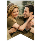 カスタムエレガント写真の折り畳みフラグ バンティングフラッグ (第2の旗)