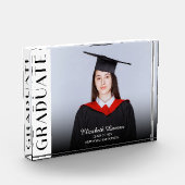 カスタムエレガント写真モダンシニア卒業部 フォトブロック (左)