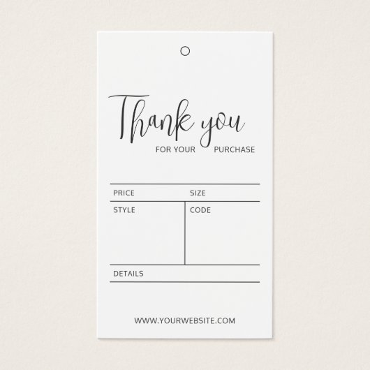 カスタムエレガント業種価格つるラベル (正面)