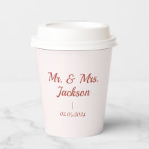 カスタムエレガント氏ミセス・カップル・ネーム・モノグラム