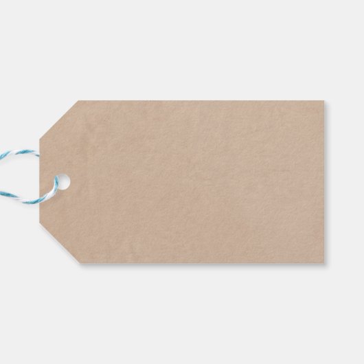 カスタムエレガント素朴書の台本のつるラベル ギフトタグ (裏面横)