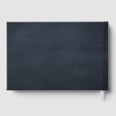 カスタムエレガント航海の船 ゲストブック (裏面)