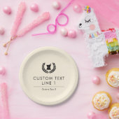 カスタムエレガント薬局技術卒業 ペーパープレート (パーティー)