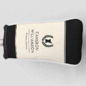 カスタムエレガント薬局技術職員 ゴルフヘッドカバー (正面)