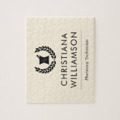 カスタムエレガント薬局技術職員 ジグソーパズル (縦)