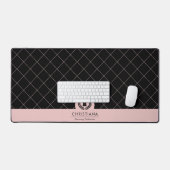 カスタムエレガント薬局技術職員 デスクマット (キーボード&マウス)