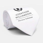 カスタムエレガント薬局技術職員 ネクタイ (ロール)